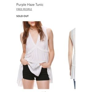 Free people- Purple haze tunic