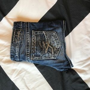 Women's denim shorts