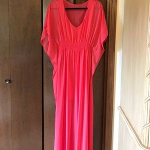 Hot Pink Summer Kaftan