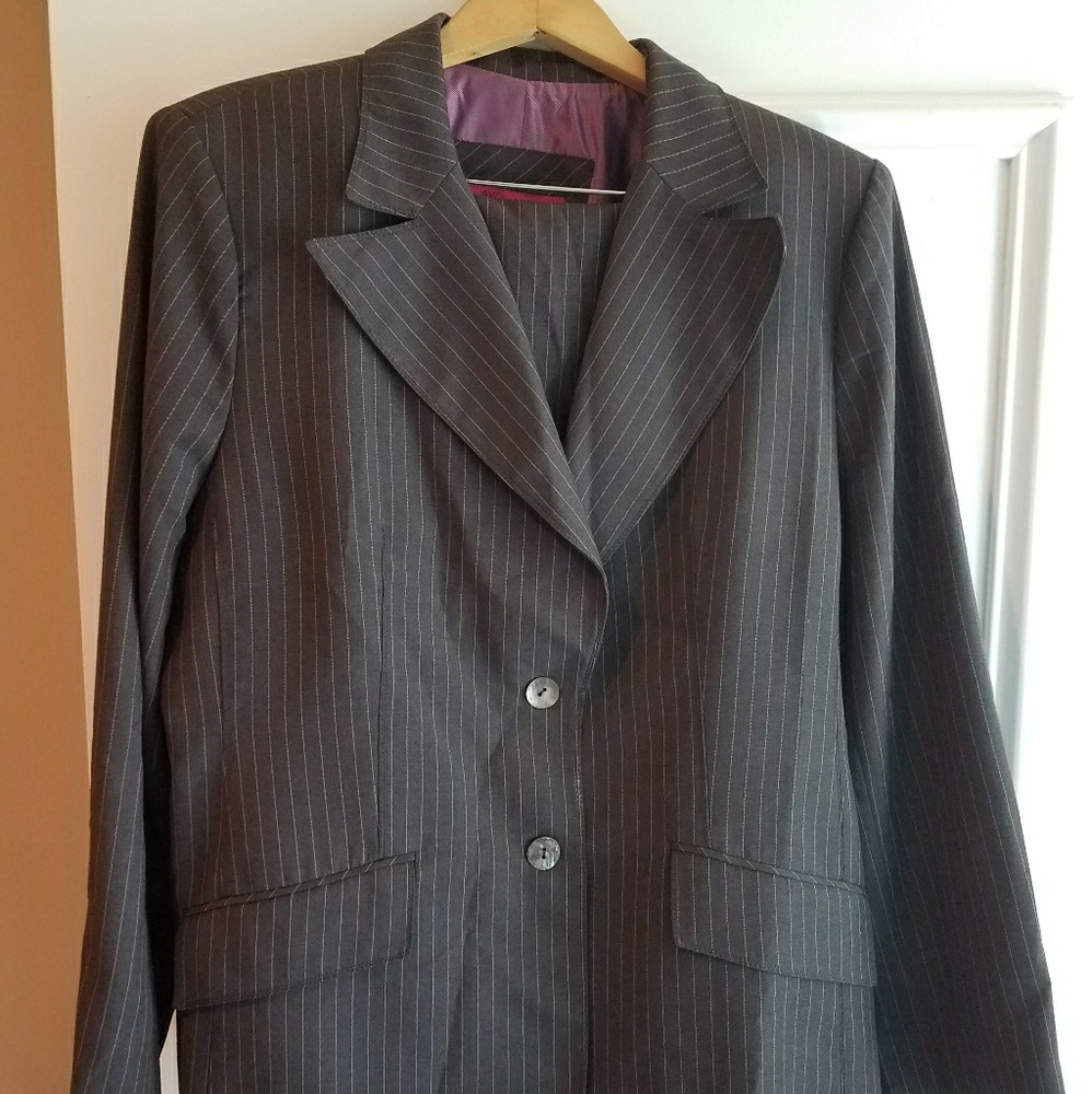 EUC Alain Weiz 2-piece Suit with Blazer & Pants