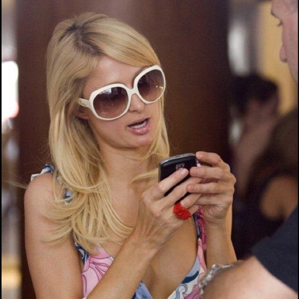 Christian Dior Glossy 1G Gold Leaves Sunglasses