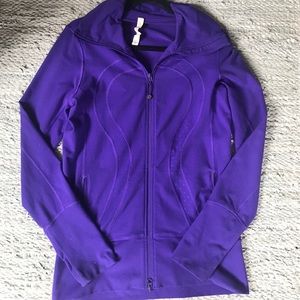 Lululemon Purple Zip-Up Jacket