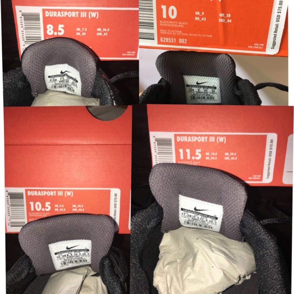Nike Men's Durasport III Golf Shoes - Picture 8 of 8