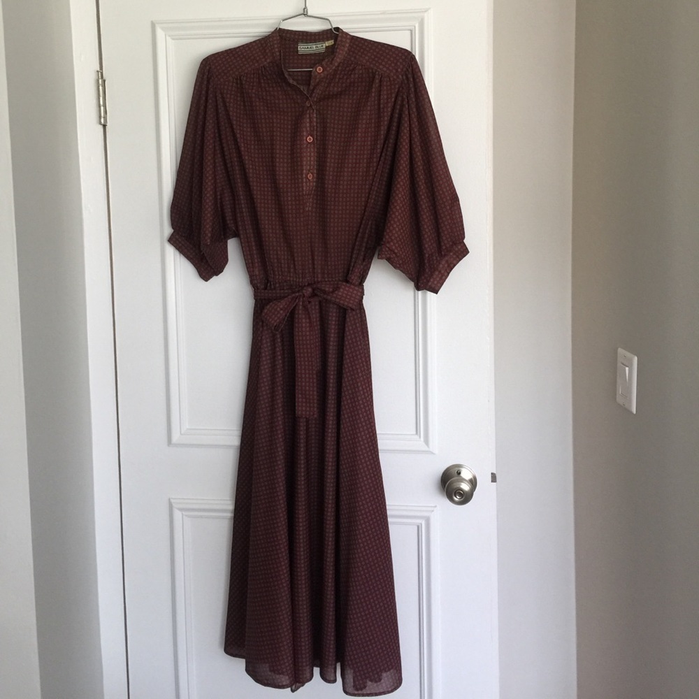 A Vintage Samuel Blue Dress