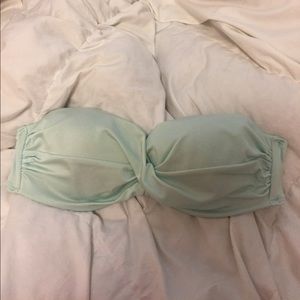 Victoria Secret Mint Strapless Bathing suit top!