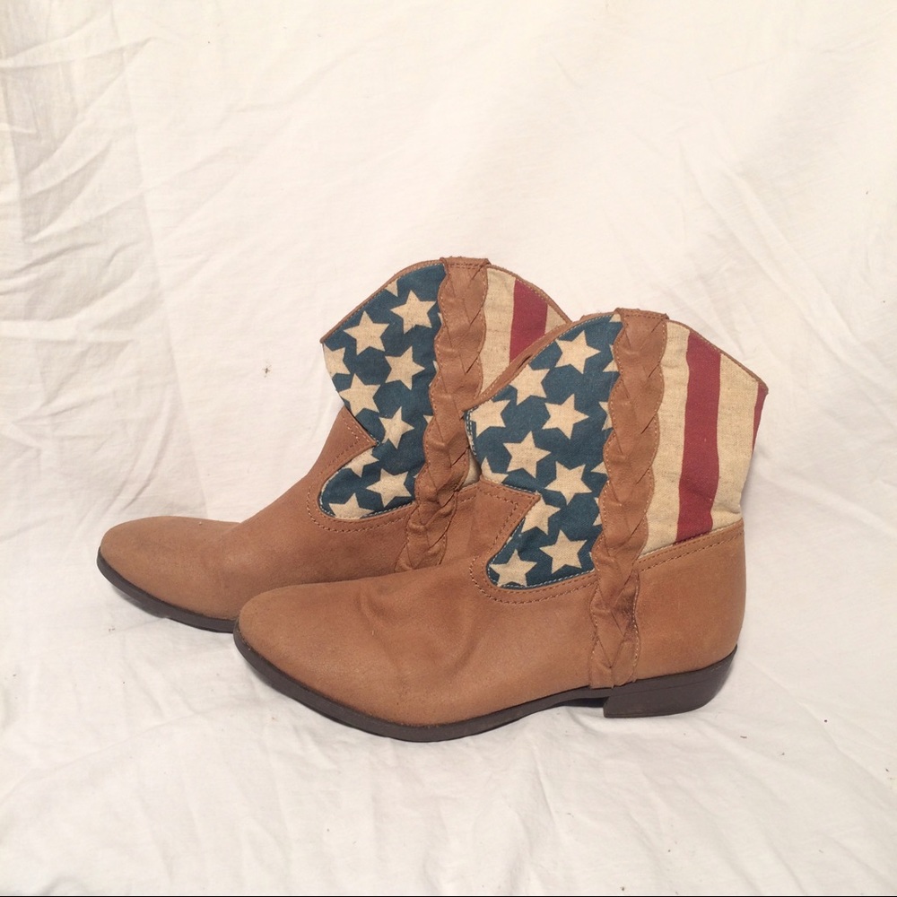 American Flag Boots