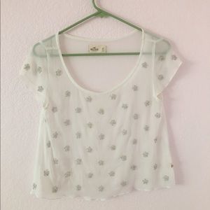 Hollister Sheer Shirt