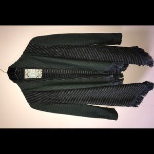Anthropologie Hunter Green Cardigan- XS!!