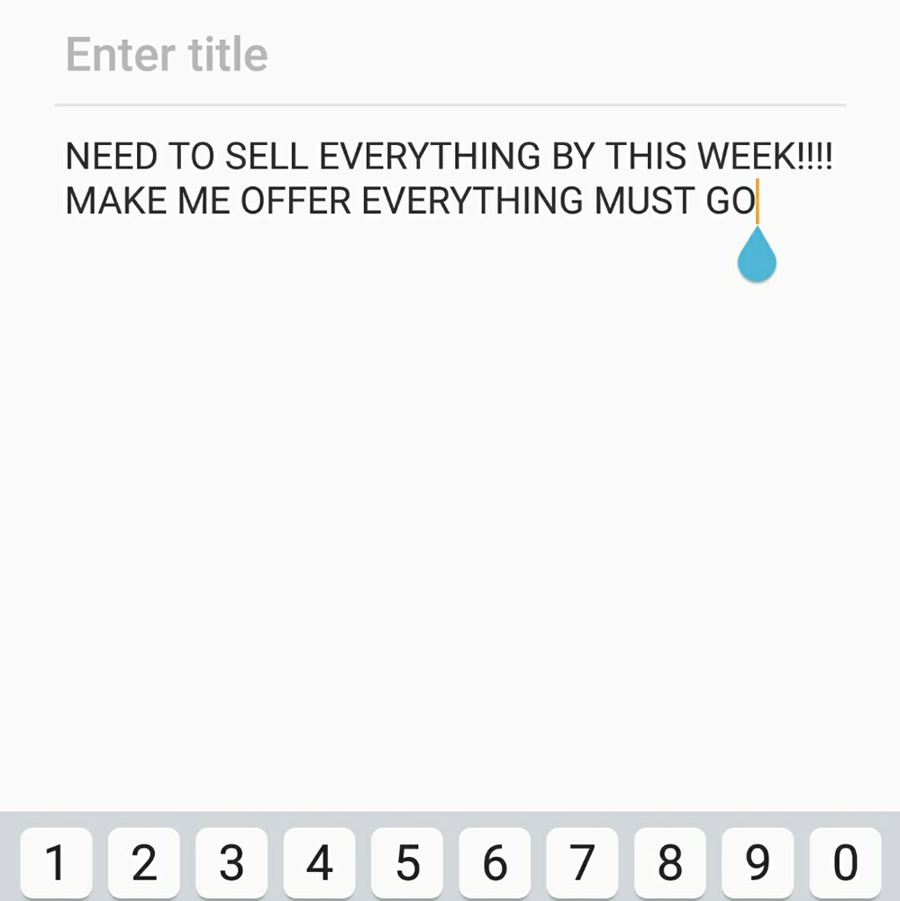 Everything must go!!