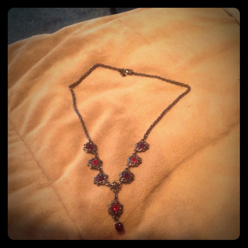 Make that black dress pop! 1928 brand necklace