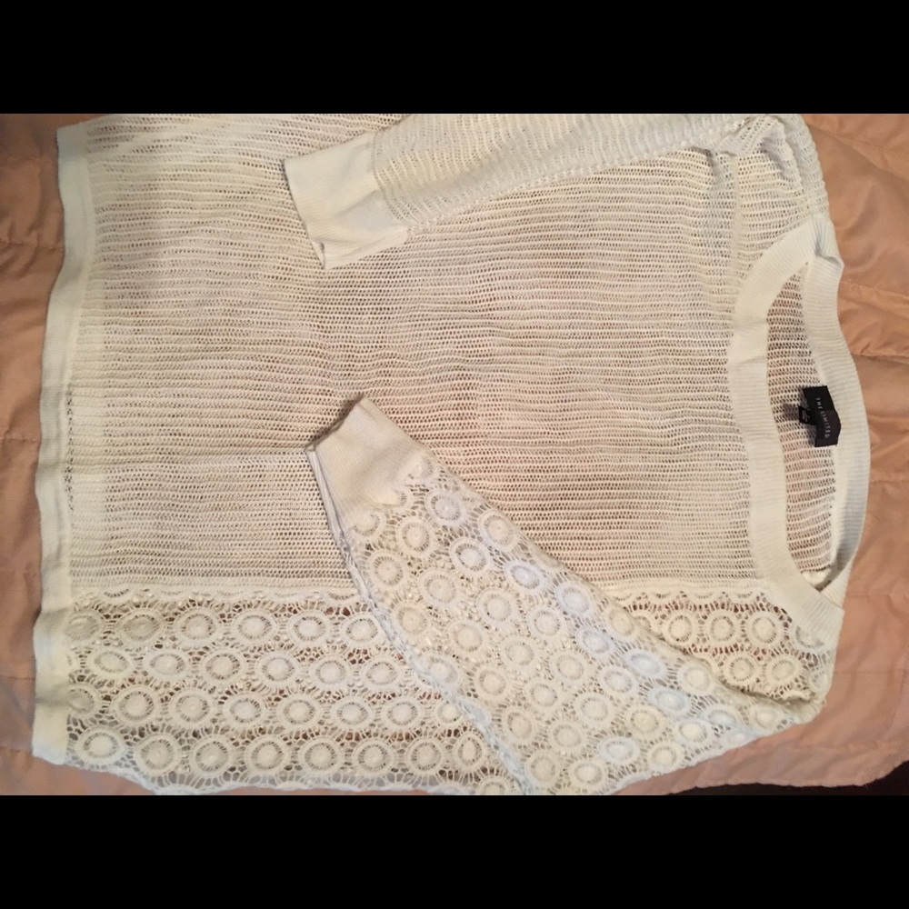 The Limited Sheer summer sweater. Size S