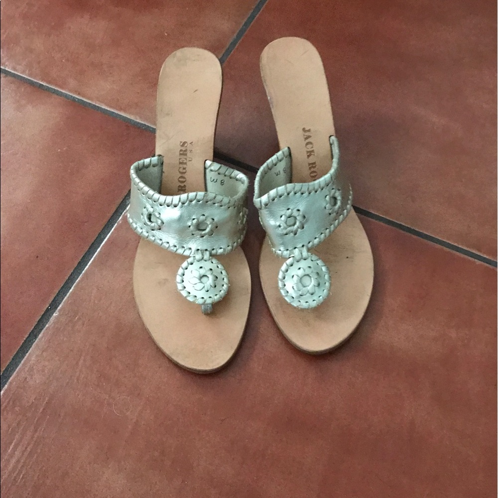 Jack Rogers. Small wedge. Size 8.
