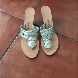 Jack Rogers. Small wedge. Size 8.