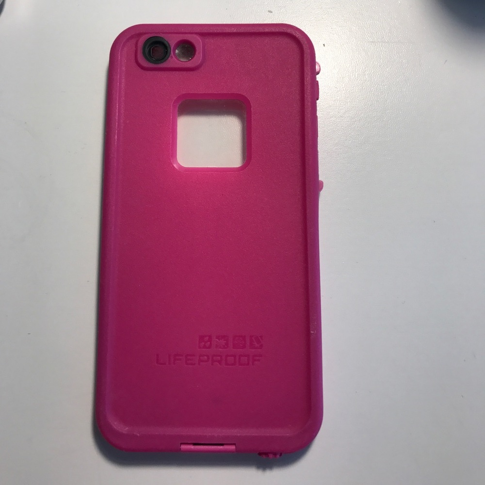 Pink iPhone 6/6s Lifeproof phone case