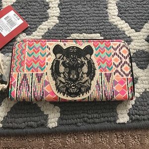 Tribal Print Wallet