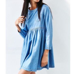 Urban Outfitters BDG Denim Babydoll Dress