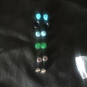 6 pairs of size 0 plugs 8 mm