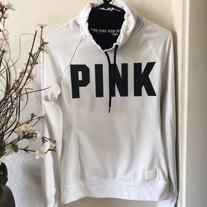 White xtra small PINK sweater