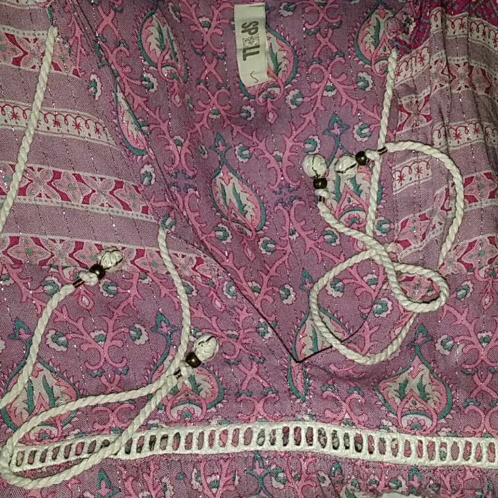 Rare spell designs oracle sleeveless blouse top S - Picture 5 of 8