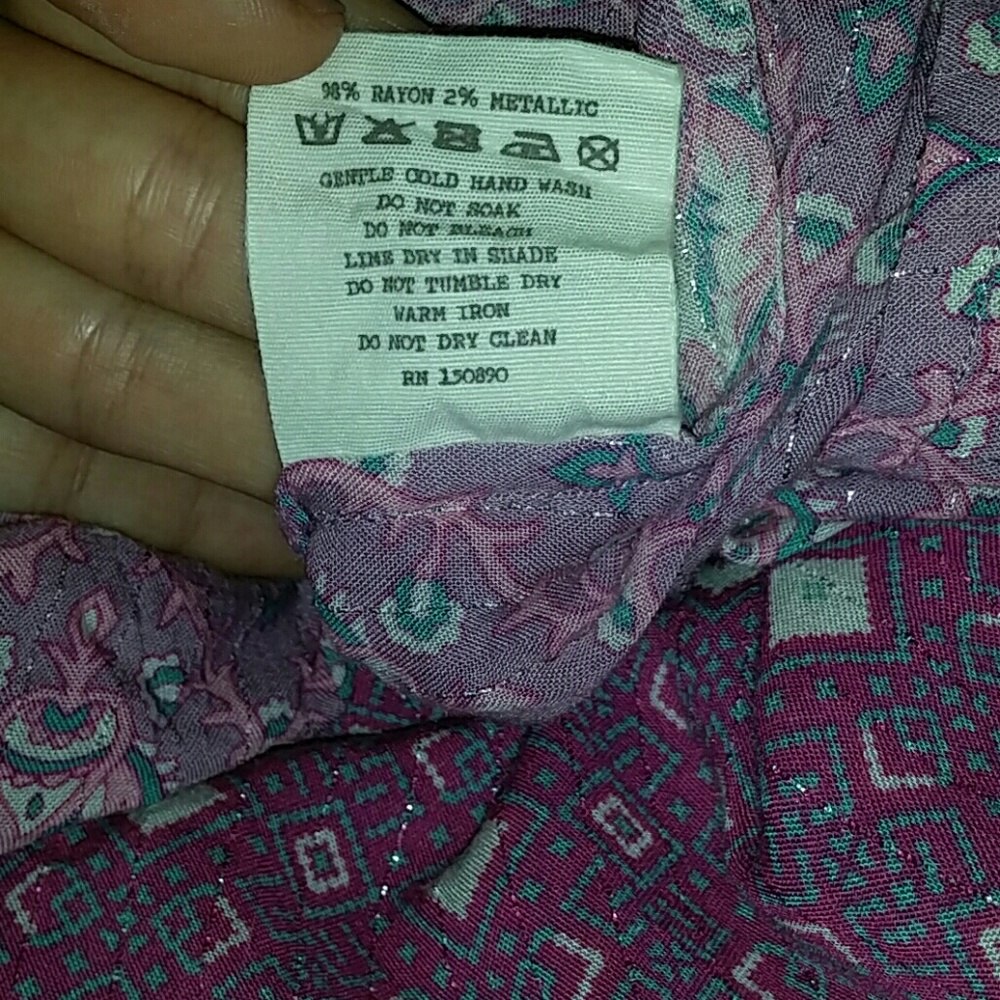 Rare spell designs oracle sleeveless blouse top S - Picture 6 of 8