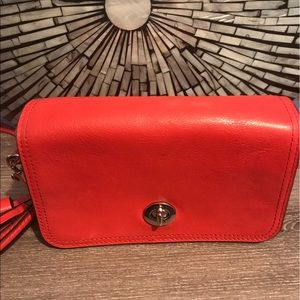 Authentic Coach Crossbody Leather Bag