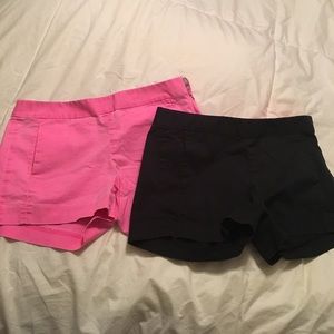 2 pairs of J. Crew shorts