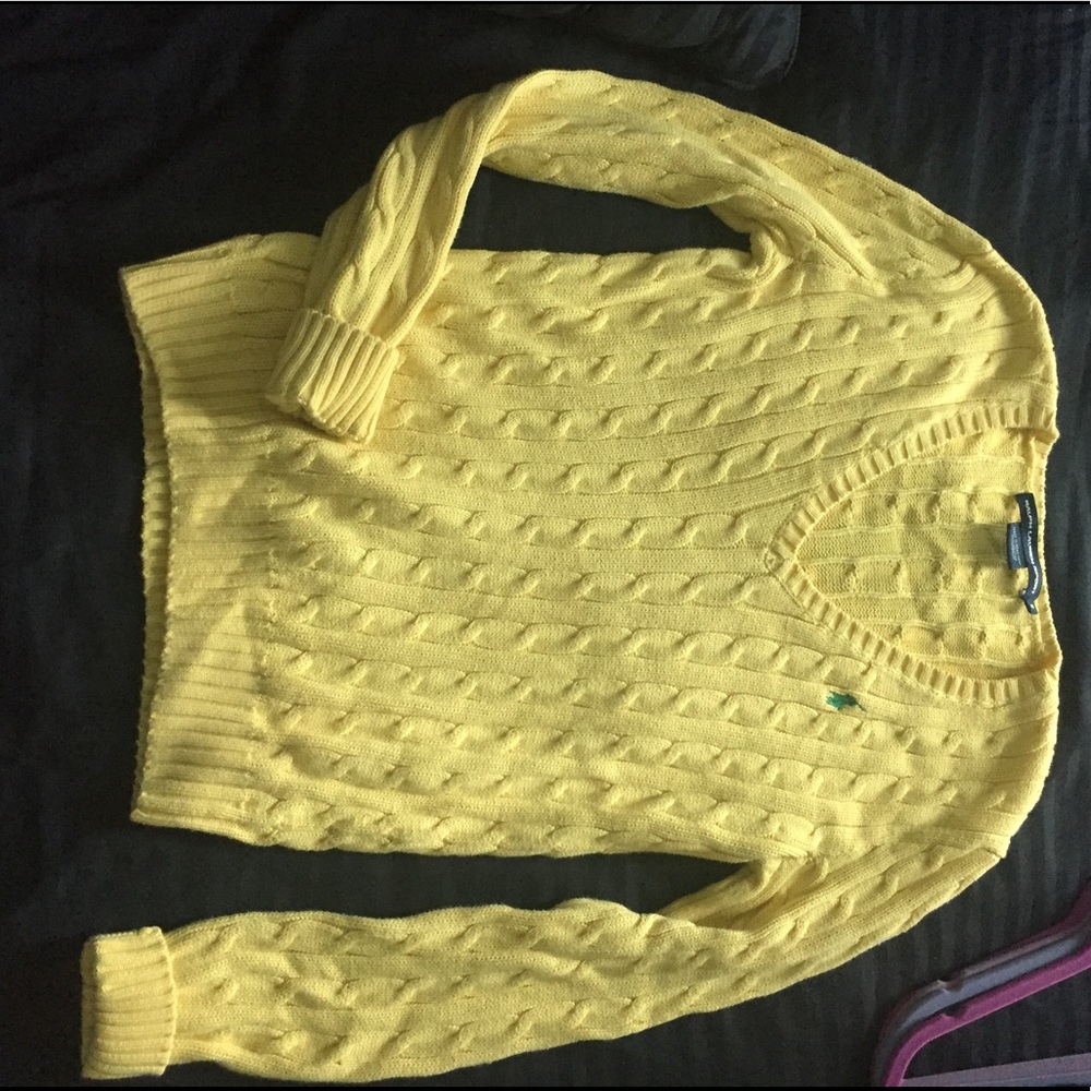 Ralph Lauren Sport yellow Sweater