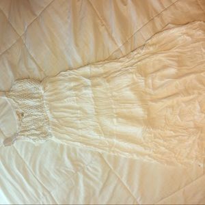 Long White Beach Dress
