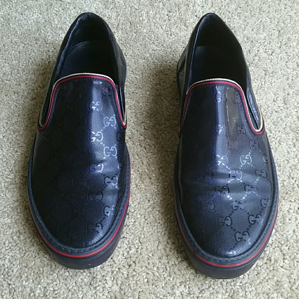 Men's Gucci slip on shoes 244653 8.5