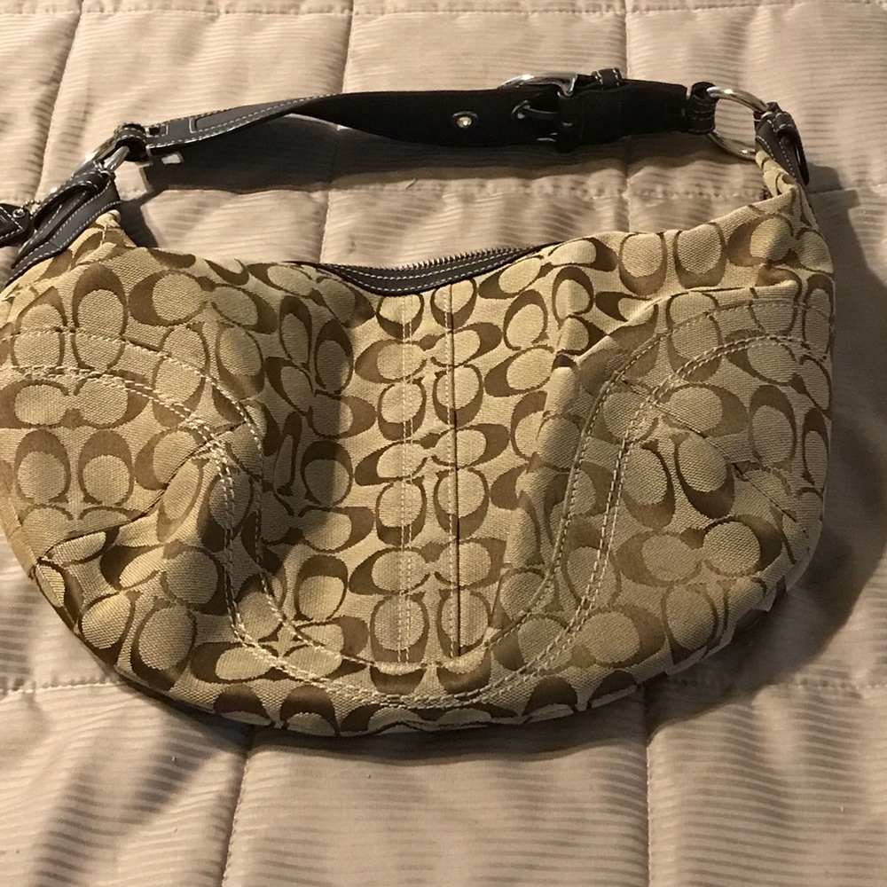 Medium Coach Hobo bag.
