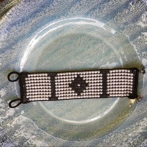 Love Heals pearl beaded bracelet