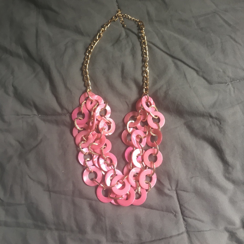 Donated 🚫 Pink & Gold Necklace