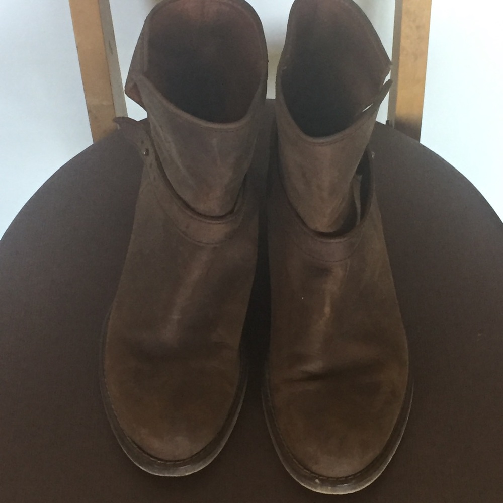 NEVER WORN MADEWELL LEATHER BOOTS