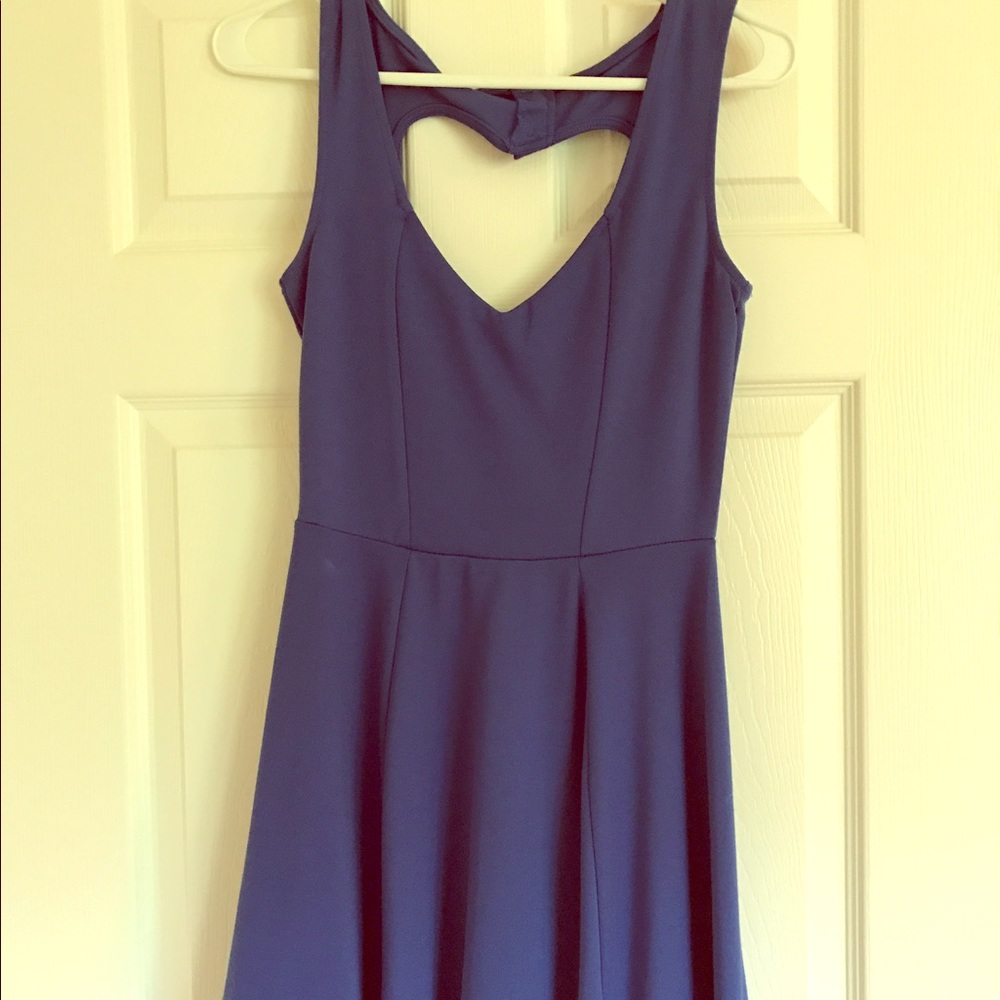 Heart Back Skater Dress