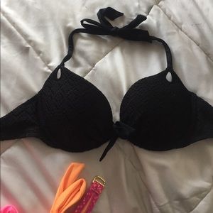 Black Victoria's Secret bathing suit top