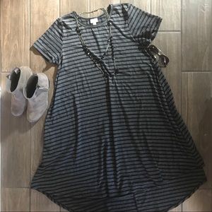 NEW Carly Tshirt swing dress striped
