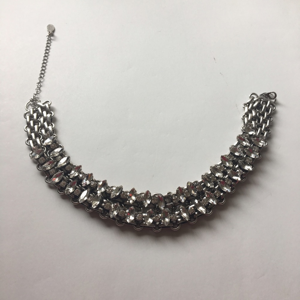 Rhinestone Metal Choker
