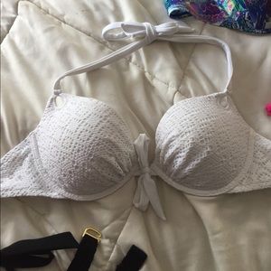 White Victoria's Secret bathing suit top