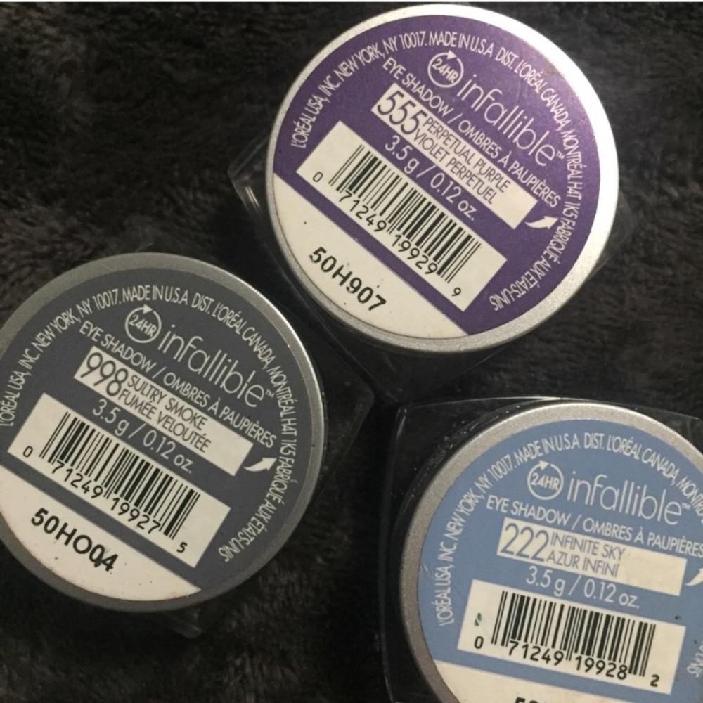L'oréal Infallible Eyeshadows