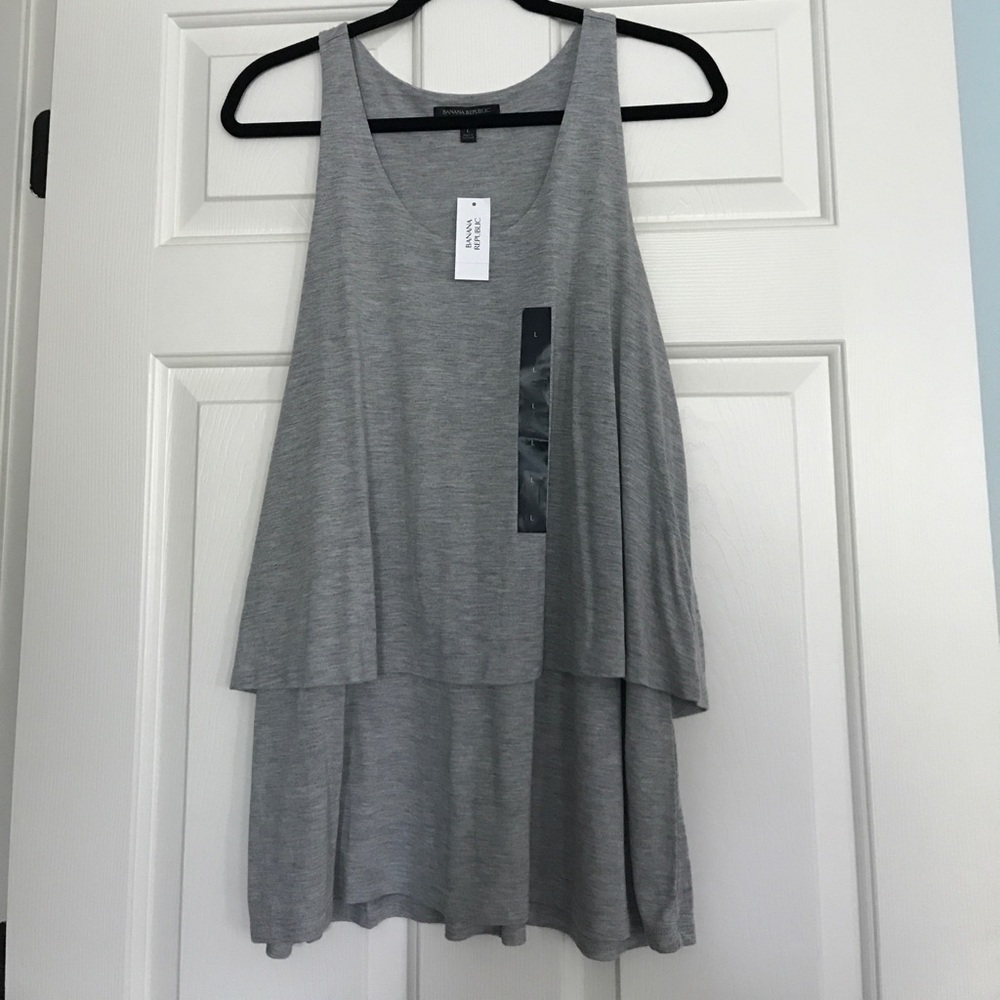 Grey Banana Republic Tank