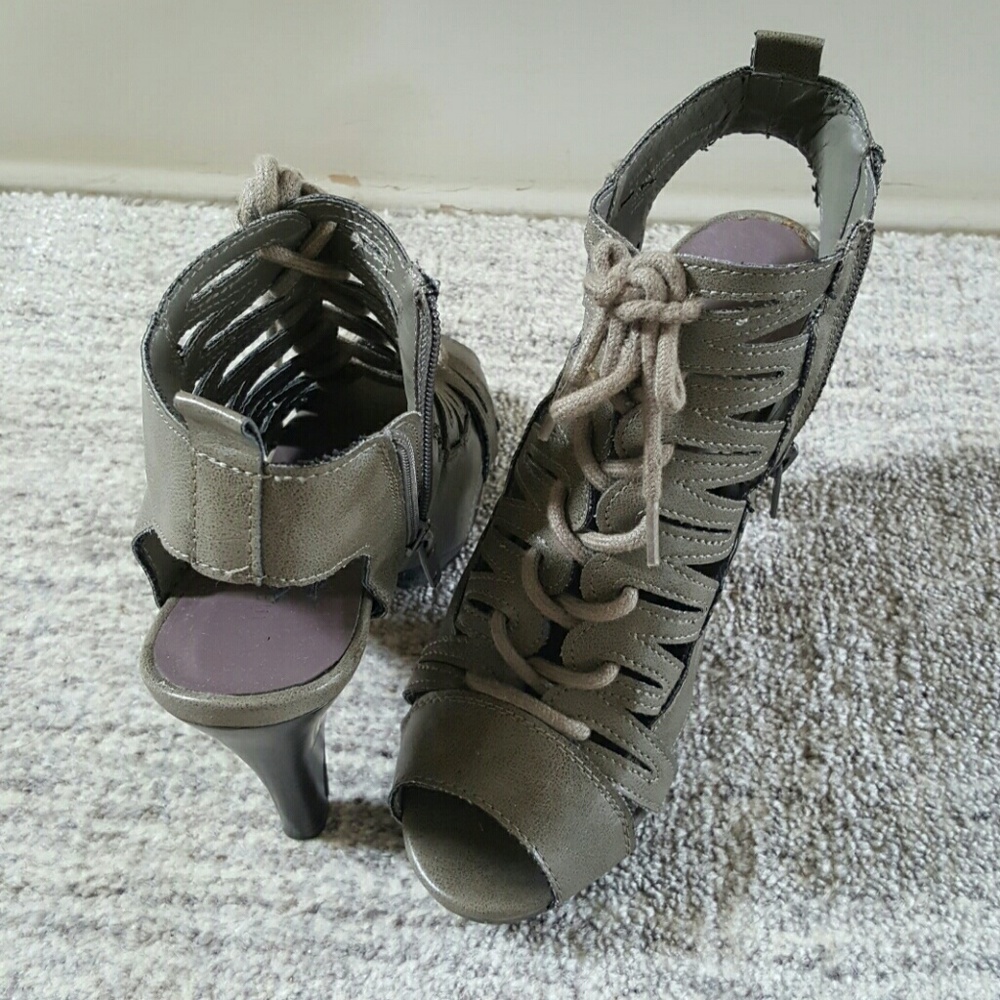 Madden girl lace up heel