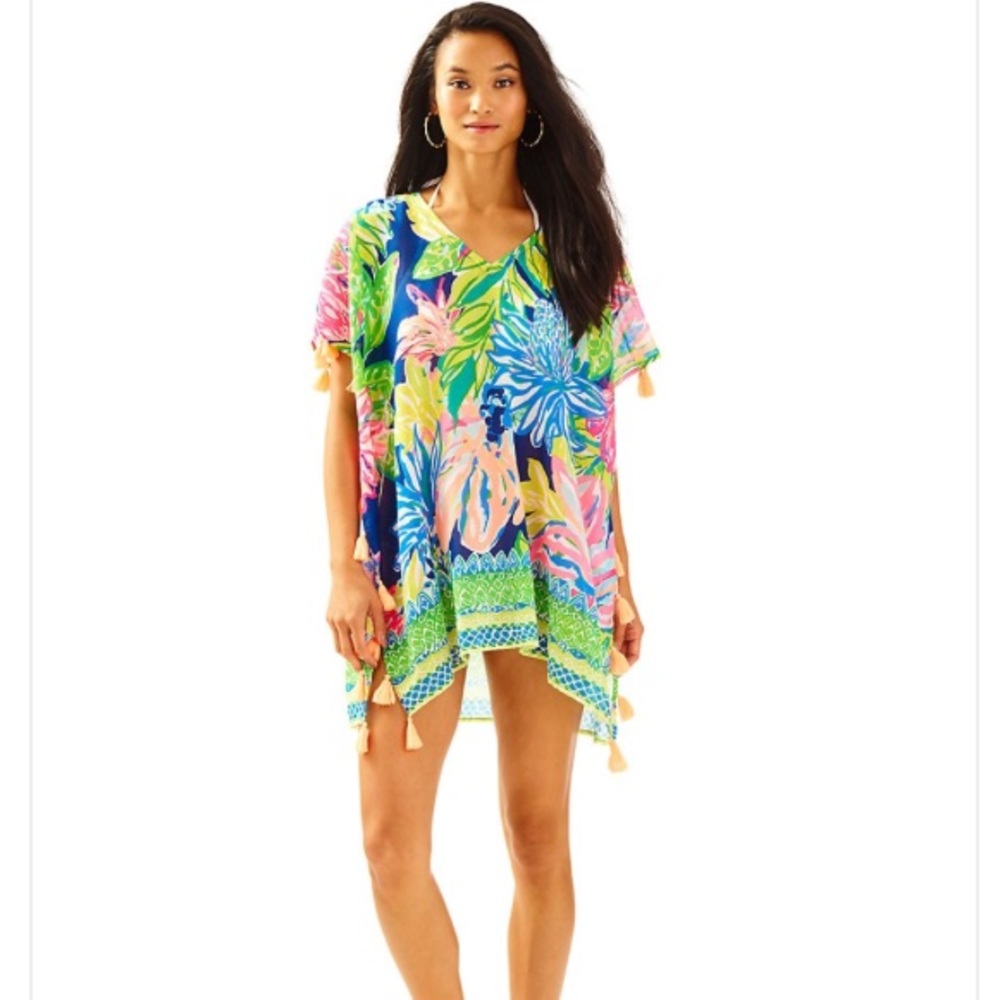Lilly Pulitzer Castilla Cover Up Tunic size medium