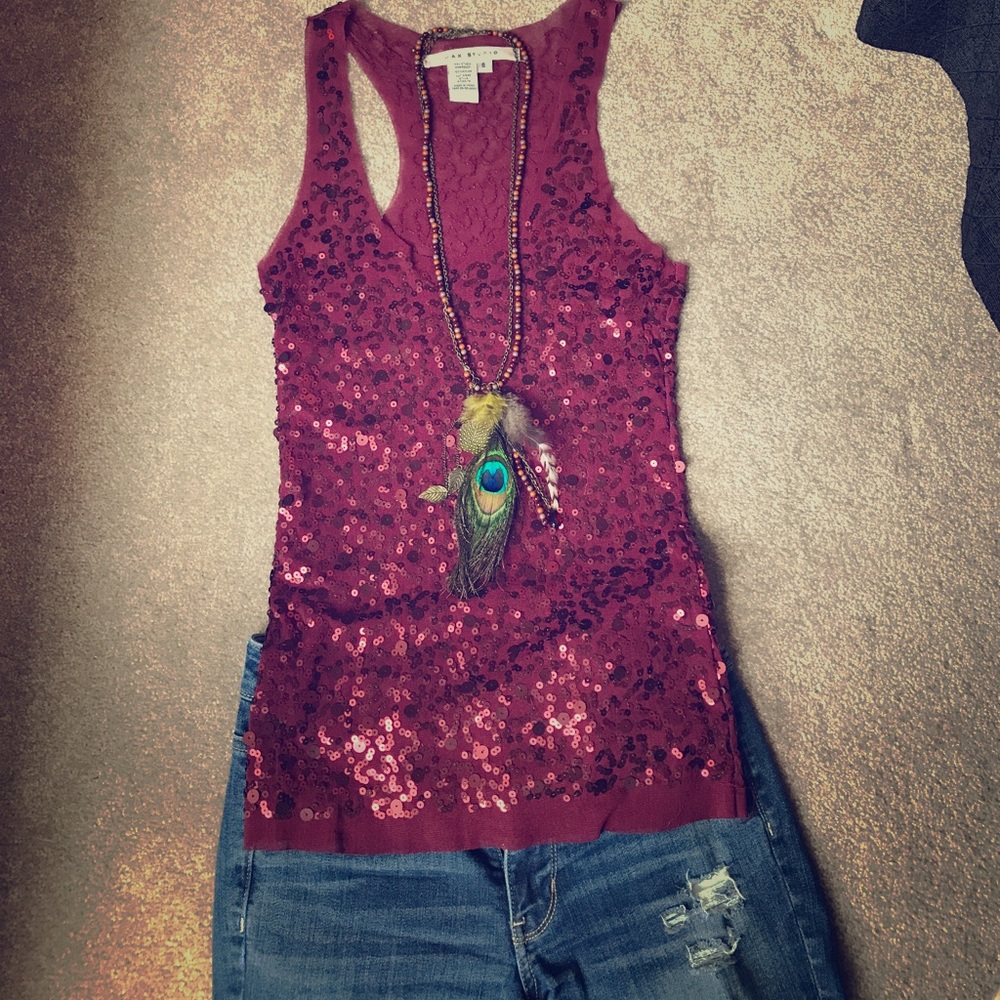 🔴Sequin Tank