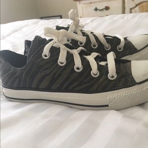 Zebra Print Converse