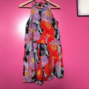 Ann Taylor Loft Floral Romper