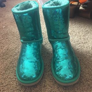 Sequins UGG boots