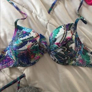 Paisley Victoria's Secret bathing suit top