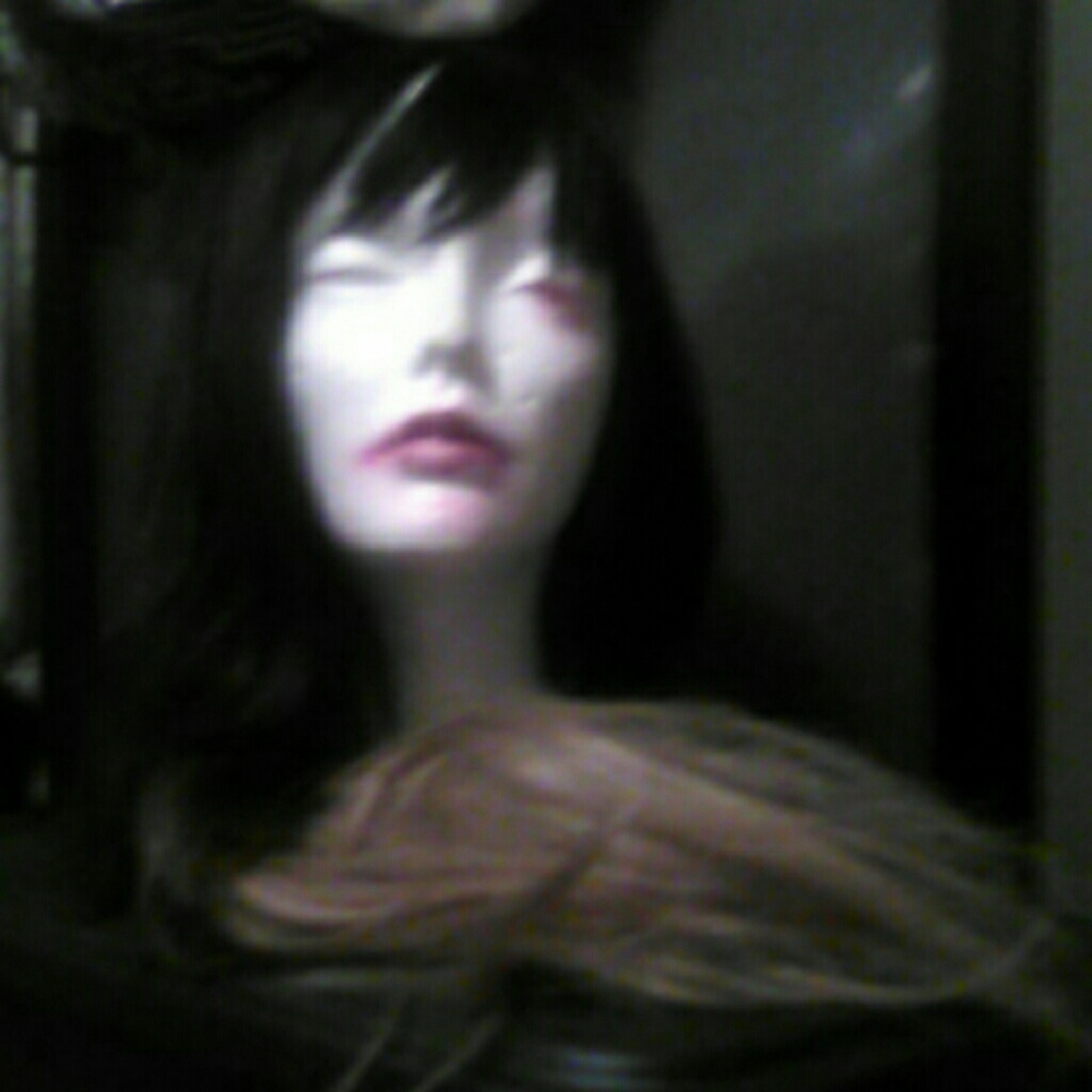 Black and blonde wig