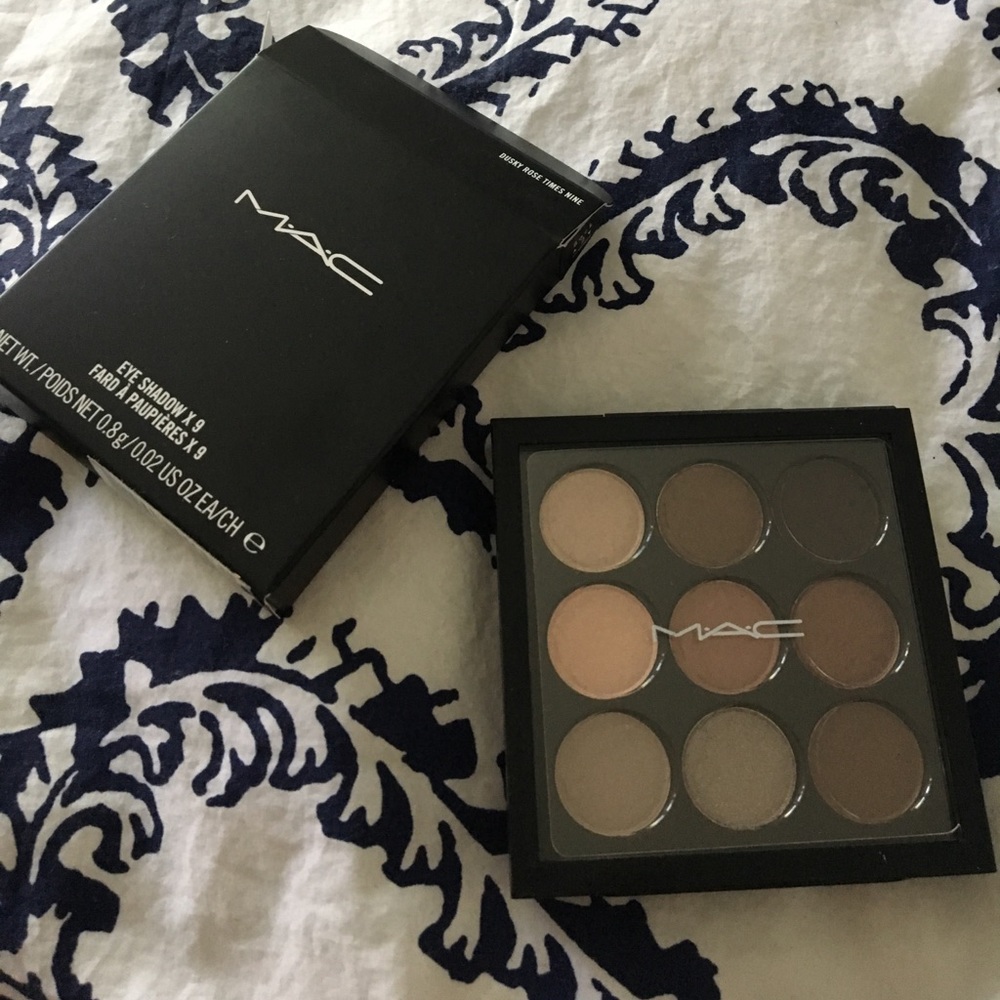 NWT MAC DUSTY ROSE TIMES NINE PALETTE