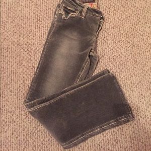 💙. RETRO GREEN CORDUROY JEANS VS VINTAGE